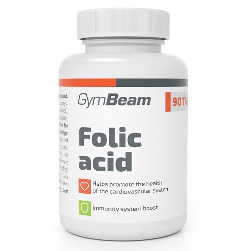 Gym Beam Folic Acid, 90 Tablets